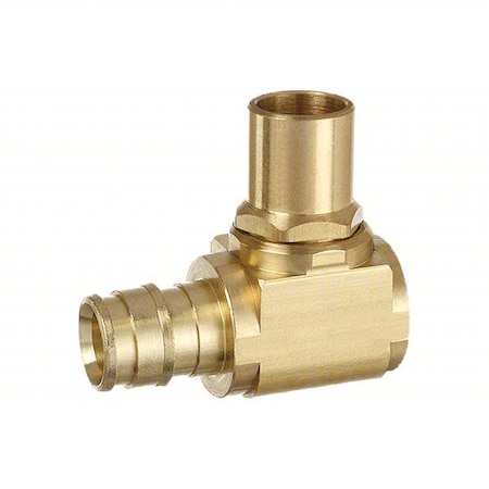 Elbow, Brass, BSPP 1/2 in, Barbed 1/2 in MPN:LF4730500