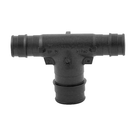 Tee, Polymer, Barbed1in, 3/4in, 3/4in MPN:Q4751775