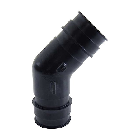 45 Elbow, Polymer, Barbed 2