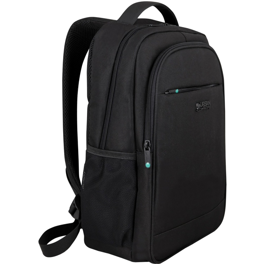 Urban Factory DAILEE Carrying Case (Backpack) for 13in to 14in Notebook - Black - Water Resistant - Nylon Body - DBC14UF MPN:DBC14UF