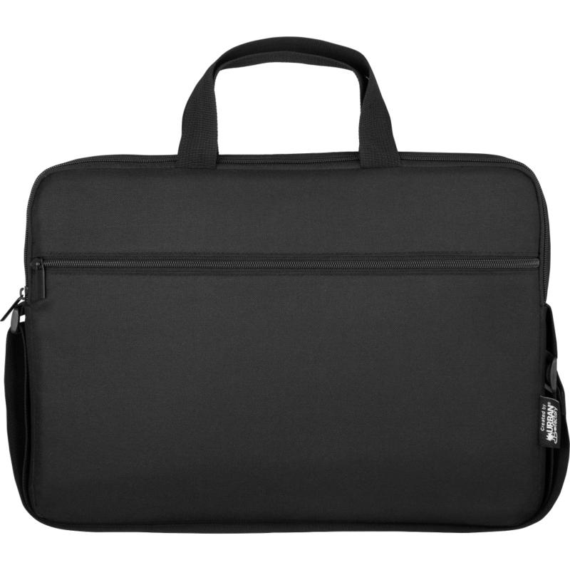 Urban Factory NYLEE Top-Loading Laptop Case, 13inH x 18-5/16inW x 2-9/16inD, Black MPN:TLS17UF