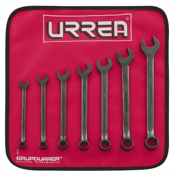 Combination Wrench Set: 7 Pc, Inch MPN:1200HB