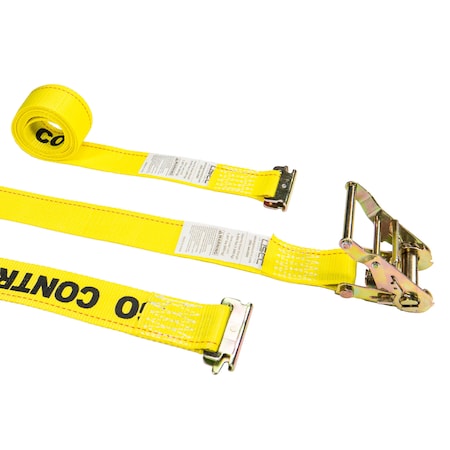 Tie Down Strap, E-Track, Yellow MPN:5312SEF-Y