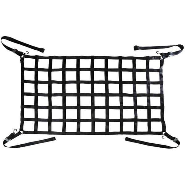 Cargo Handling, Control Devices, Product Type: Cargo Net , Material: Polyester , Net Material: Polyester , Pulling Capacity: 10000lb  MPN:CN-825066-BLK