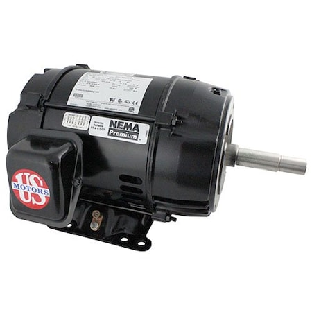 3-Phase Pump Motor, 7 1/2 HP, 184JMZ Frame, 208-230/460V AC Voltage, 3, 490 Nameplate RPM MPN:EEQK750
