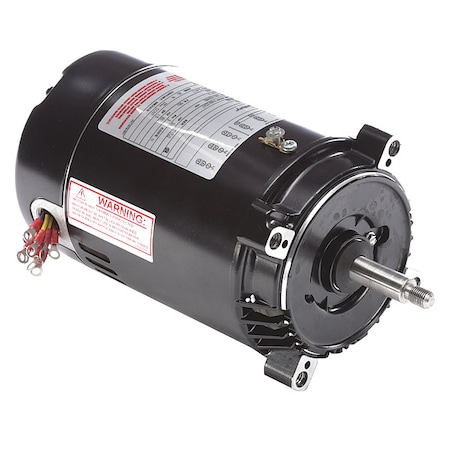 Pool and Spa Pump Motor, 3-Phase, 3/4 HP, 56J Frame, 3, 450 Nameplate RPM MPN:EH451