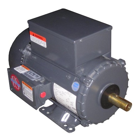 General Purpose Farm Duty Motor, Capacitor-Start, 1 HP, 115/230V AC, 1, 725 Nameplate RPM, 143T Frame MPN:FD1CM2P14