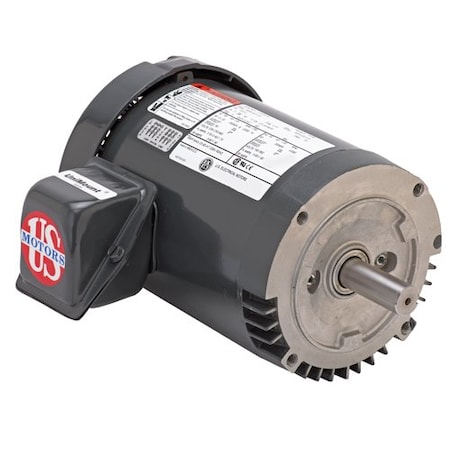 Three-Phase Motor, 10 HP, 215TC Frame, 575V Voltage, 1, 760 Nameplate RPM 19 3/8 in Overall Length MPN:S10P2GCR