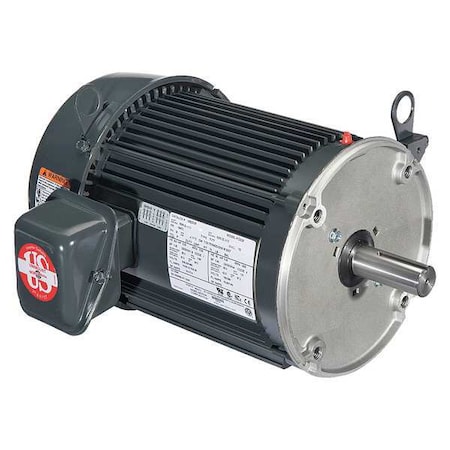 Three-Phase General Purpose Motor, 15 HP, 254TC Frame, 208-230/460V AC Voltage, 3, 540 Nameplate RPM MPN:U15P1DCR