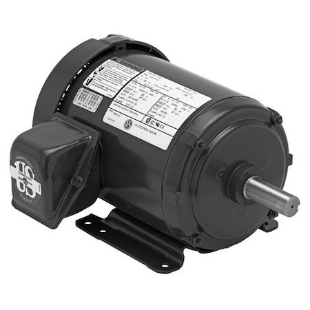 Three-Phase Motor, 1 1/2 HP, 143T Frame, 575V Voltage, 3, 510 Nameplate RPM 13 in Overall Length MPN:U32P1G