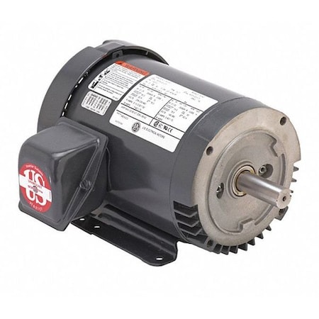 Three-Phase General Purpose Motor, 1 1/2 HP, 145TC Frame, 208-230/460V AC Voltage MPN:U32P2DC