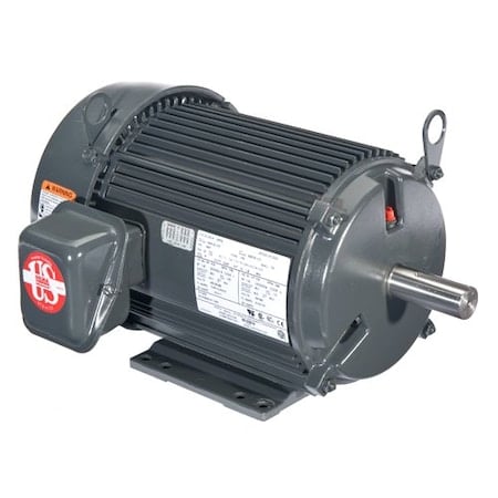 Three-Phase Motor, 1 1/2 HP, 143TC Frame, 230/460V AC Voltage, 3, 505 Nameplate RPM MPN:U32V1BC