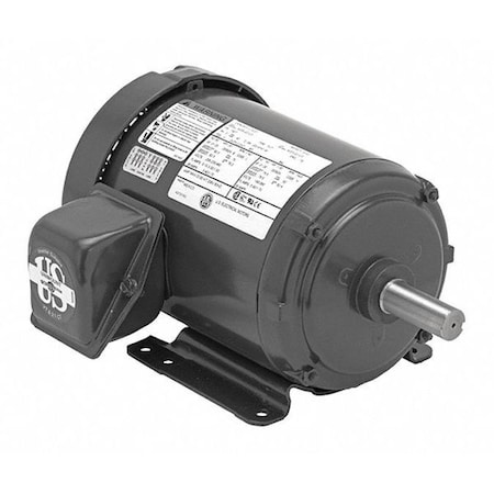 Three-Phase Motor, 3/4 HP, 56C Frame, 230/460V AC Voltage, 1, 765 Nameplate RPM MPN:U34T2BCR