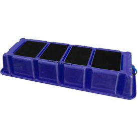 1 Step Plastic Step Stand Long - Blue 66-1/2