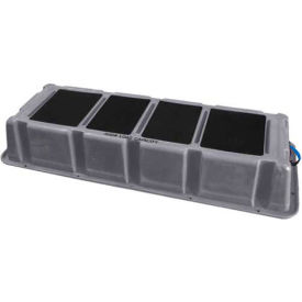 1 Step Plastic Step Stand Long - Gray 66-1/2