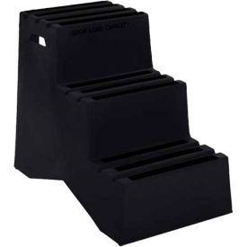3 Step Plastic Step Stand - Black 20