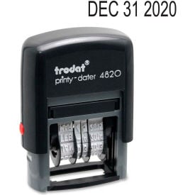 U.S. Stamp & Sign Trodat® Self-inking Date Stamp 4-Band 3/8