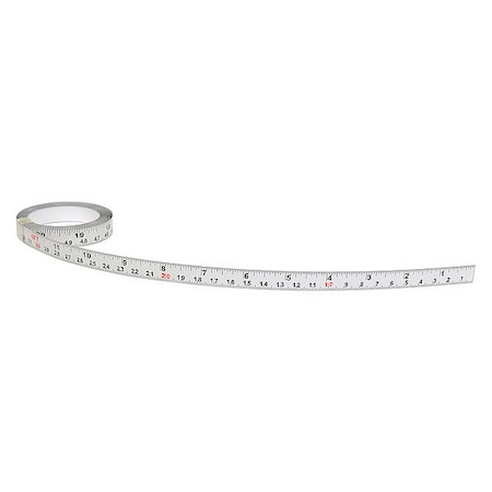 144 in Adhesive Tape Measure, 1/2 in Blade MPN:50005