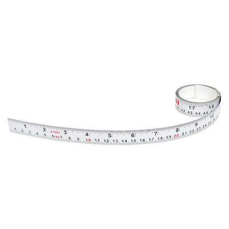 72 in Adhesive Tape Measure, 3/4 in Blade MPN:50014