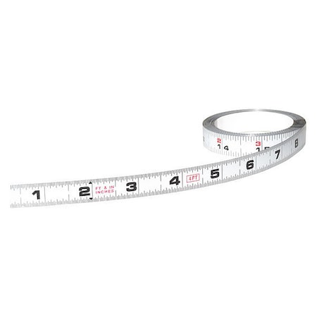 48 in Adhesive Tape Measure, 1/2 in Blade MPN:50019