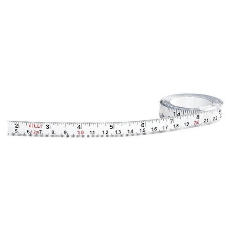 48 in Adhesive Tape Measure, 1/2 in Blade MPN:50020