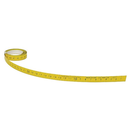 120 in Adhesive Tape Measure, 1/2 in Blade MPN:50022