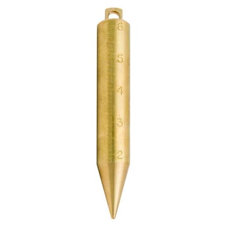 Plumb Bob, 20 oz. Size, Brass Construction MPN:58899