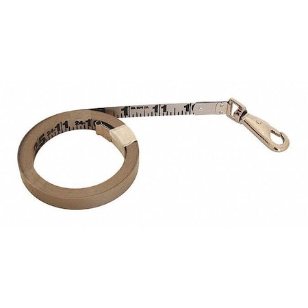 25 ft Oil Gauging Tape Measures, 1/2 in Blade MPN:58913
