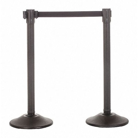 Sentry QS Stanchion, 6.5ft Black Belt, PR1 MPN:U2001