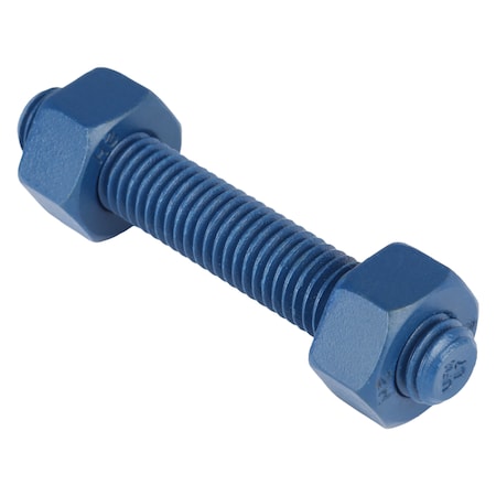 Threaded Stud, Fluoropolymer Coated, 50 PK MPN:B7-.5-3.25-50