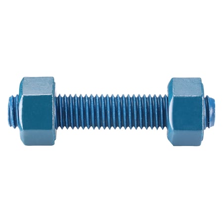 Threaded Stud, Fluoropolymer Coated, 50 PK MPN:B7-.625-3.5-50