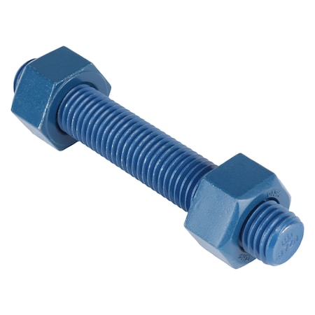 Threaded Stud, Fluoropolymer Coated, 30 PK MPN:B7-.75-5-30