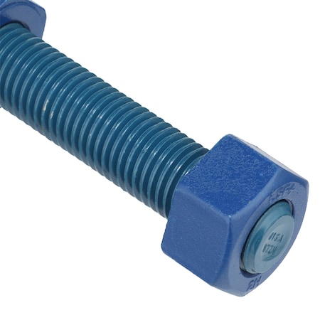 Threaded Stud, Fluoropolymer Coated, 4 PK MPN:B7-.875-5