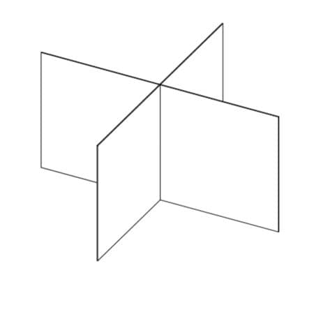 Clear Compartment Divider - 1/4
