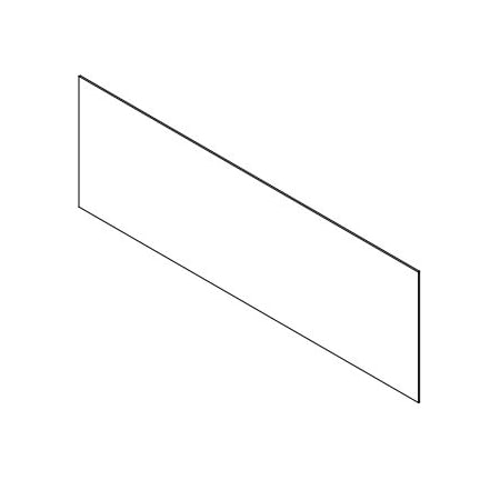 Clear Plastic Dividers w/Square Corners - 1/4