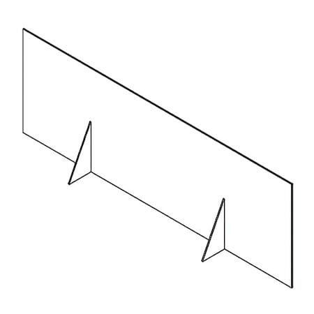 Self-Supported Clear Plastic Dividers MPN:BULK-PD-663