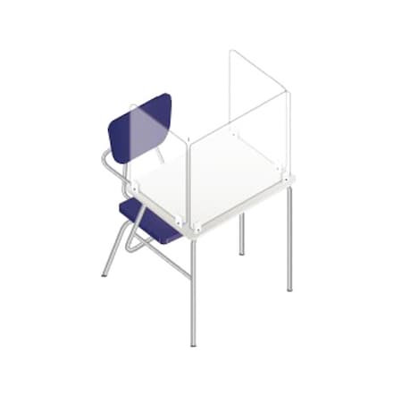 Plastic Classroom Desk Dividers, PK6 MPN:BULK-PD-CRD-15