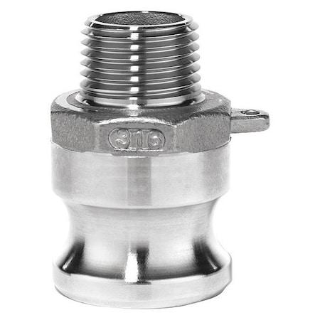 Cam and Groove Adapter, 2-1/2