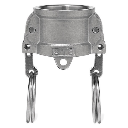 Dust Cap, Type DC, 304 Stainless Steel, 5