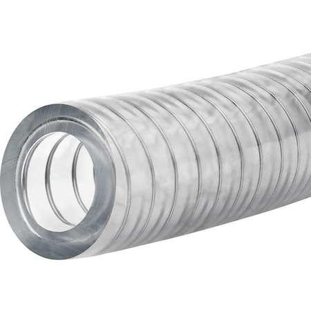 Steel Wire Reinforced 3A PVC Tubing - 25mm ID x 34mm OD x 25 ft. Long MPN:ZUSA-HT-4044