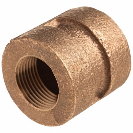 Straight Brass Brass Class 250 Pipe Fittings, 1 1/2 in Female NPT X 1 1/2 in Female NPT MPN:ZUSA-PF-15528