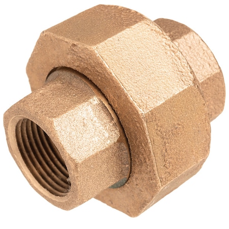 Straight Brass Brass Class 250 Pipe Fittings, 3/8 in Female NPT X 3/8 in Female NPT MPN:ZUSA-PF-15548