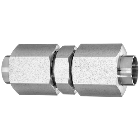37 Deg Flared Fitting - 316SS - Straight Connector - 3/4