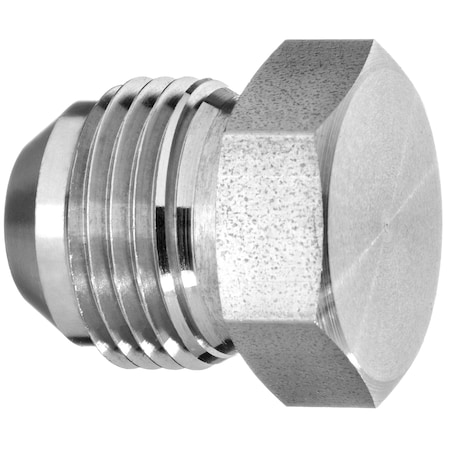 37 Deg Flared Fitting - 316SS - Plug for 1