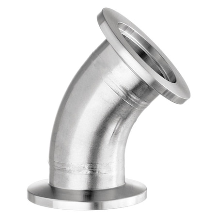 Vacuum Fitting, 45 Degree Elbow Connector, 1