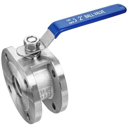 Manual 2-Way Ball Valve, Flange, 316 SS MPN:ZUSA-VLV-177