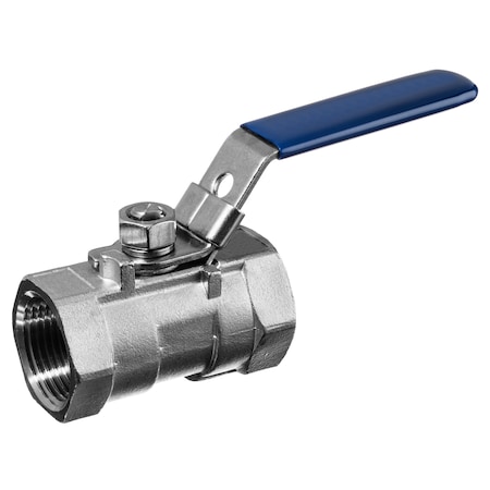 Manual 2-Way Ball Valve, NPT, 304 SS MPN:ZUSA-VLV-7