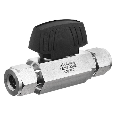 Manual 2-Way Ball Valve, NPT, 316 SS MPN:ZUSA-VLV-87