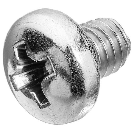 M2-0.40 x 6 mm Phillips Pan Machine Screw, Passivated 316 Stainless Steel, 100 PK MPN:ZSCRW-429