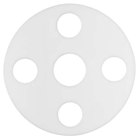 Full Face FDA Neoprene Rubber Flange Gasket 1